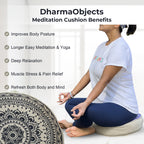 Tibetan Meditation Cushion Pillow Zen Zafu