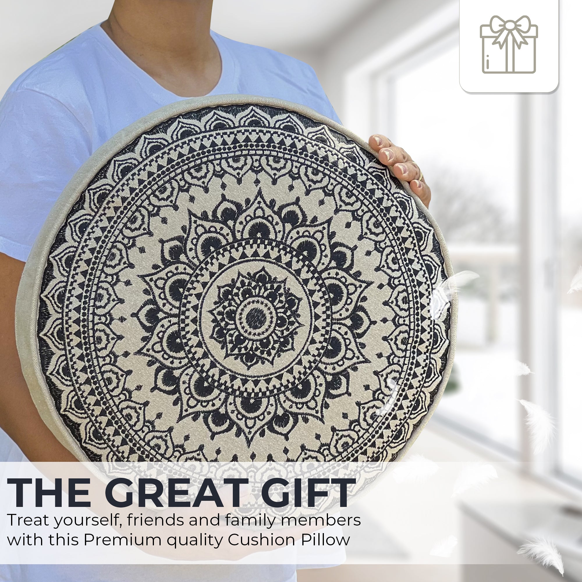 Tibetan Meditation Cushion Pillow Zen Zafu