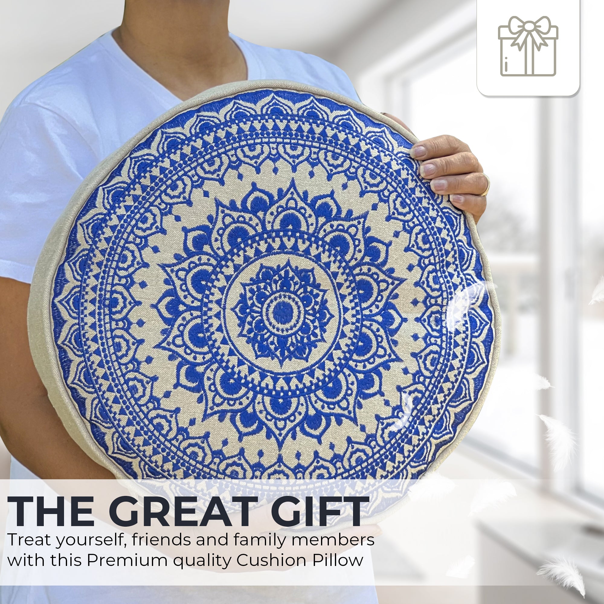 Tibetan Meditation Cushion Pillow Zen Zafu