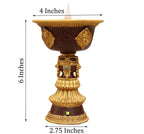 DharmaObjects Tibetan LED Electronic Butter Lamp Temple Shrine Lights Rechargeable Burning Lamps