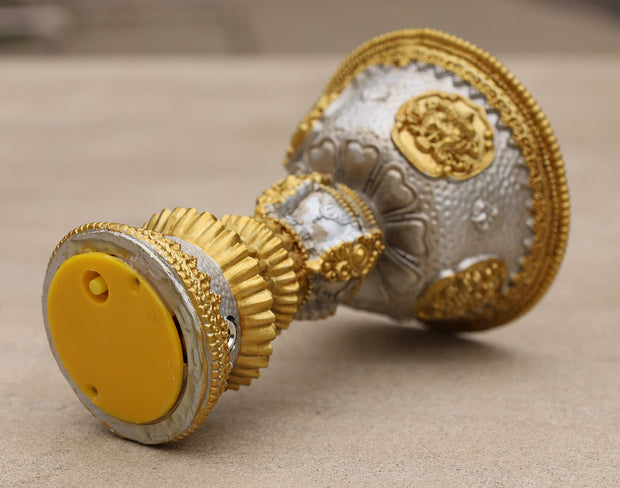 DharmaObjects Tibetan LED Electronic Butter Lamp Temple Shrine Lights Rechargeable Burning Lamps