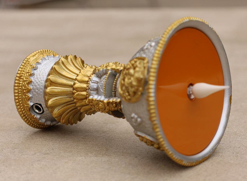 DharmaObjects Tibetan LED Electronic Butter Lamp Temple Shrine Lights Rechargeable Burning Lamps