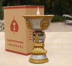 DharmaObjects Tibetan LED Electronic Butter Lamp Temple Shrine Lights Rechargeable Burning Lamps