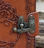 Handmade Tree of Life Embossed Leather Journal