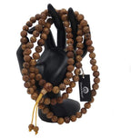 Natural Genuine Bodhi Seed Prayer Mala 108 Beads - DharmaObjects