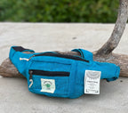 Boho Style Hemp Fanny Pack – Handmade Adjustable Waist & Crossbody Bag