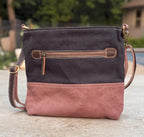 Queen Bee Rustic Upcycled Military Canvas Bag - DharmaObjects