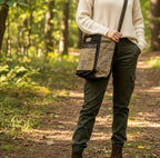 Repurposed Military Canvas Rustic Deer Bag - DharmaObjects