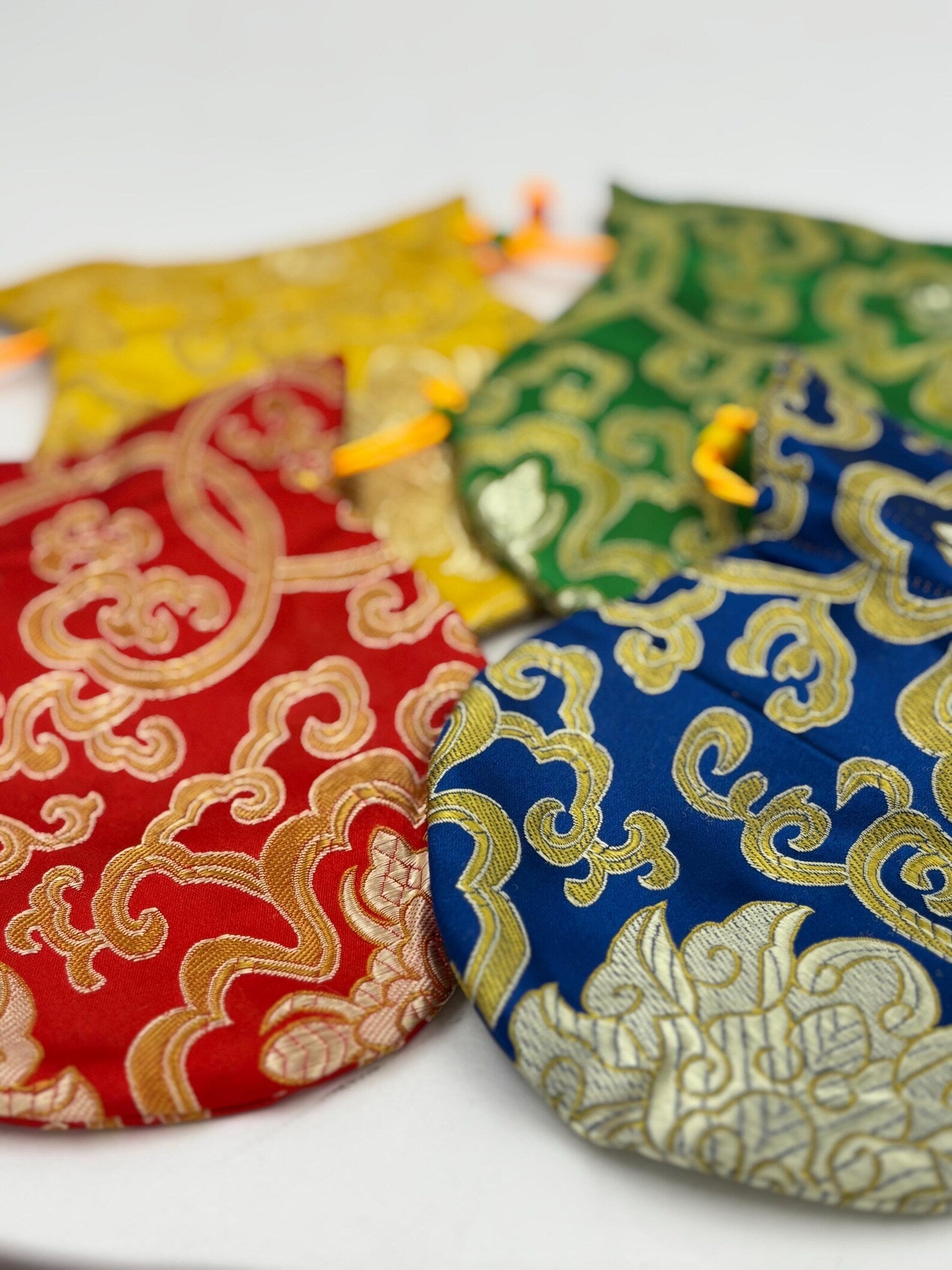 Silk Brocade Pouches