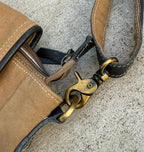 Upcycled Military Tent Canvas Bag - DharmaObjects