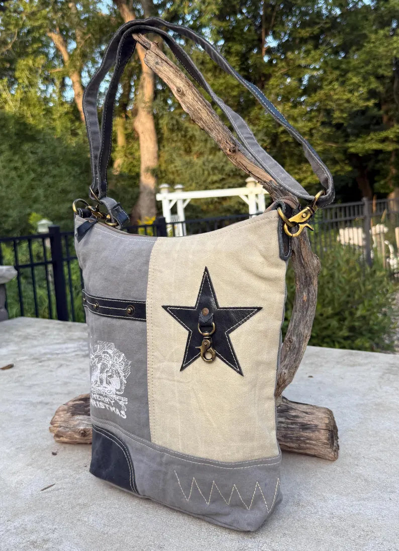 Christmas Santa Military Canvas Bag - DharmaObjects