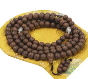 Tibetan Buddhist Meditation 108 Beads Nyatoh Wood Mala for Compassion