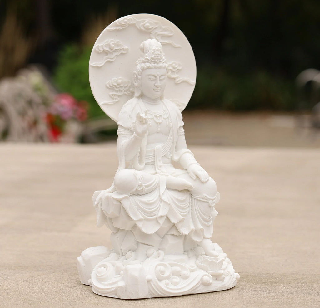 Kuan Yin Quan Yin Statue Female Buddha Blessing - DharmaObjects