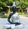 Large Buddha Statue Meditating Mindfulness Peace Harmony 16 Inches Tall