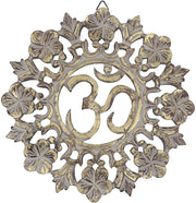 Handcrafted Om Symbol For Home Living Yoga Room Wall Mounted Art Decor Hanging
