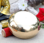 Tibetan Singing Bowl Complete Set 5 Buddhas ~ With Mallet, Brocade Cushion & Carry Bag ~ For Meditation, Chakra Healing, Prayer, Yoga