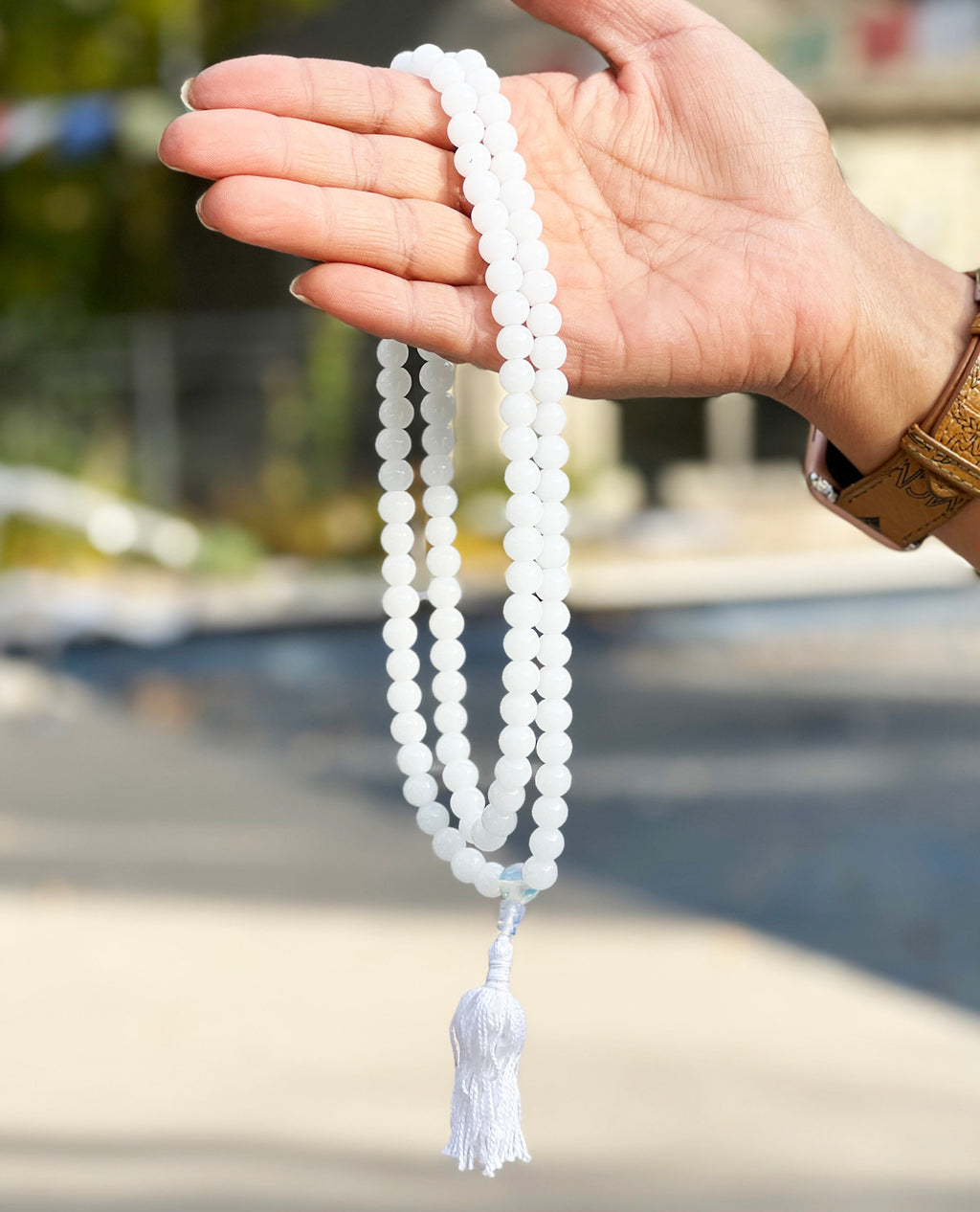 Onyx Mala 108 Beads – Tibetan Buddhist Meditation Prayer Necklace