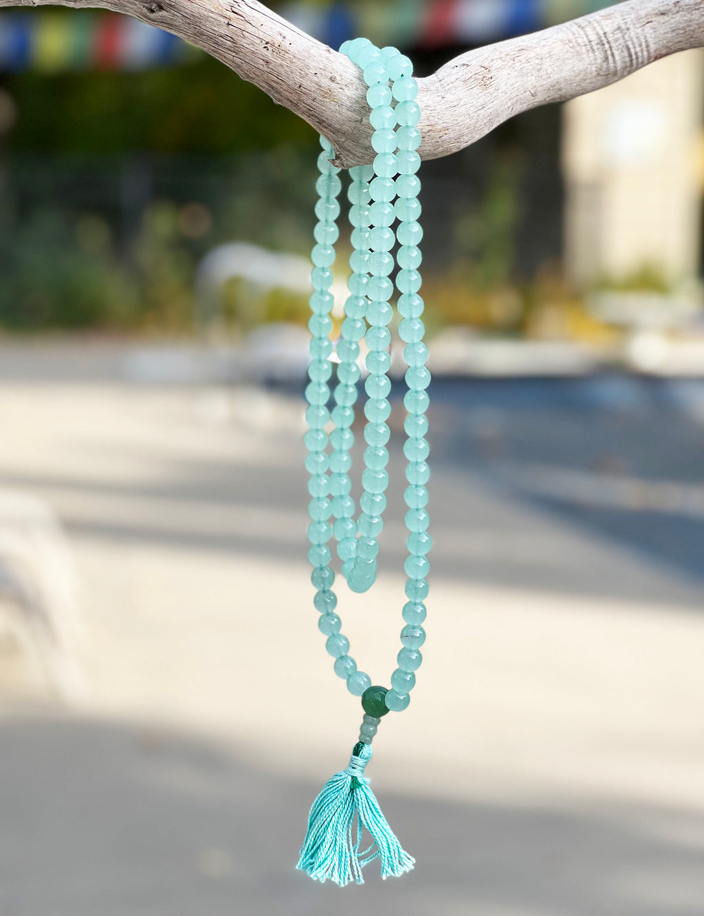 Onyx Mala 108 Beads – Tibetan Buddhist Meditation Prayer Necklace