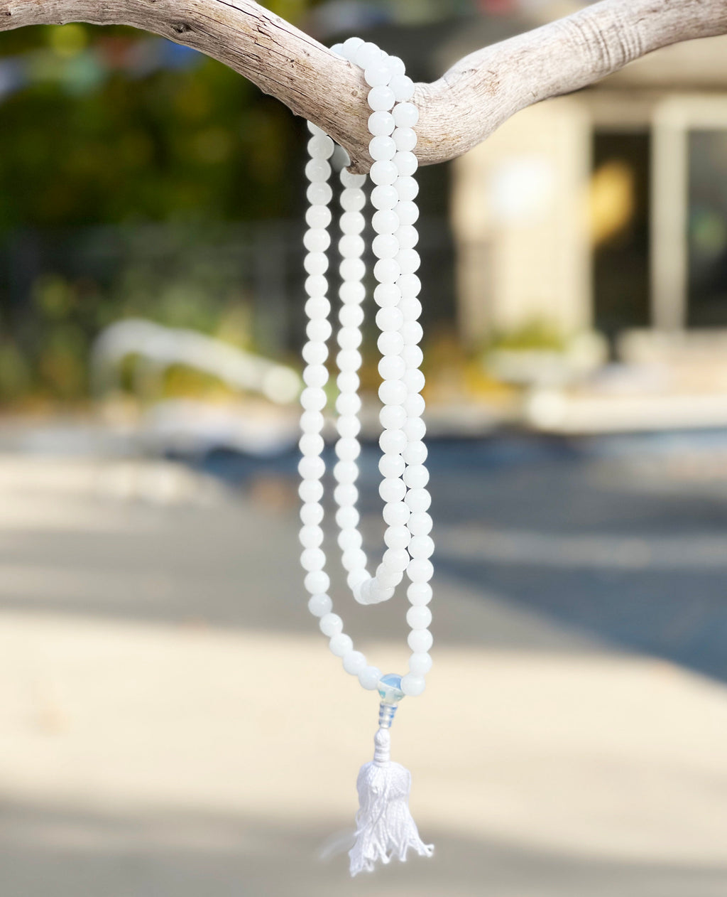 Onyx Mala 108 Beads – Tibetan Buddhist Meditation Prayer Necklace