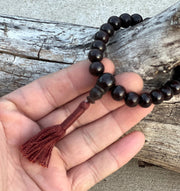 Tibetan Meditation Yoga 21 Beads Rosewood Wrist Mala Power Bracelet