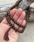 Tibetan Natural Yak Bone / Rosary 108 Beads