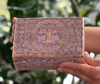 Hand Carved Tree of Life Wooden Box Keepsake Jewelry Storage Watch Box - DharmaObjects