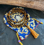 Gemstone Tiger Eye 108 Beads Prayer Mala - DharmaObjects