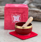 Chakra Singing Bowl Gift Box Set – Palm Size