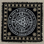 Cycle Of Life Altar Cloth Tarot Witchcraft Table Cloth Cover