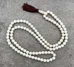 Tibetan Buddhist Natural Yak Bone / Rosary 108 Beads - DharmaObjects