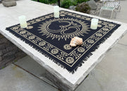 Altar Cloth Tarot Witchcraft Table Cloth Cover Wall Decor Wall Art 36 X 36 Inches