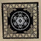 Altar Cloth Tarot Witchcraft Table Cloth Cover Wall Decor Art 36 X 36 Inches