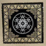 Altar Cloth Tarot Witchcraft Table Cloth Cover Wall Decor Art 36 X 36 Inches