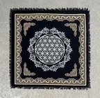 Altar Cloth Tarot Witchcraft Table Cloth Cover Wall Decor Art 24 X 24 Inches - DharmaObjects
