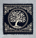 Altar Cloth Tarot Witchcraft Table Cloth Cover Wall Decor Art 24 X 24 Inches - DharmaObjects
