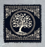 Altar Cloth Tarot Witchcraft Table Cloth Cover Wall Decor Art 24 X 24 Inches - DharmaObjects