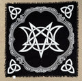 Altar Cloth Tarot Witchcraft Table Cloth Cover Wall Decor Art 36 X 36 Inches