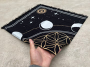 Altar Cloth Tarot Witchcraft Table Cloth Cover Wall Decor Wall Art 36 X 36 Inches