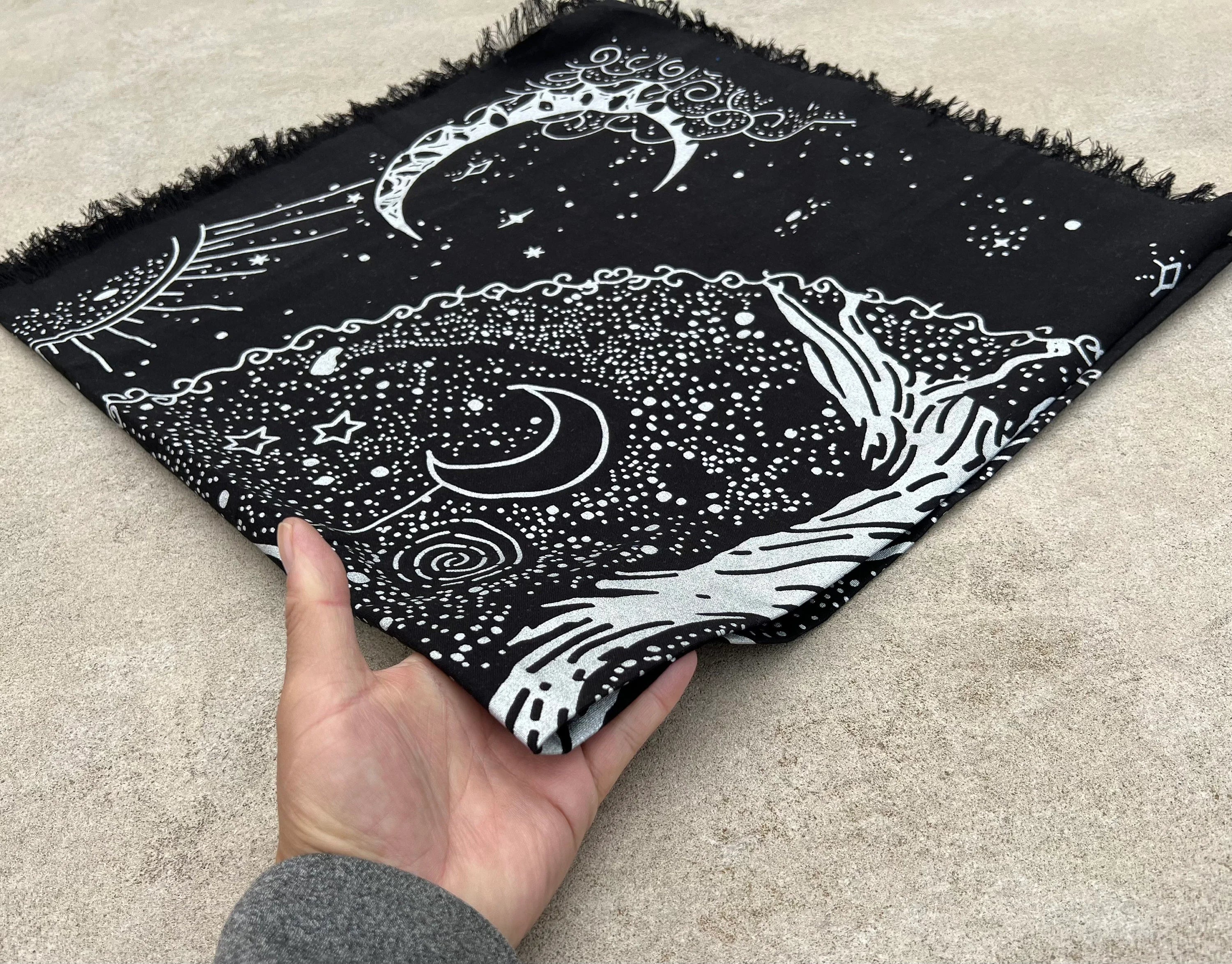 Tree Of Life Altar Cloth Tarot Witchcraft Table Cloth Cover Wall Decor 36 X 36 Inches