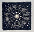 Altar Cloth Tarot Witchcraft Table Cloth Cover Wall Decor Wall Art 36 X 36 Inches - DharmaObjects