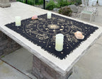 Altar Cloth Tarot Witchcraft Table Cloth Cover Wall Decor Wall Art 36 X 36 Inches - DharmaObjects