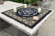 Altar Cloth Tarot Witchcraft Table Cloth Cover Wall Decor Wall Art 36 X 36 Inches
