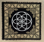 Altar Cloth Tarot Witchcraft Table Cloth Cover Wall Decor Wall Art 36 X 36 Inches