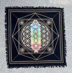 Altar Cloth Tarot Witchcraft Table Cloth Cover Wall Decor Art 24 X 24 Inches - DharmaObjects