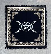 Altar Cloth Tarot Witchcraft Table Cloth Cover Wall Decor Art 24 X 24 Inches