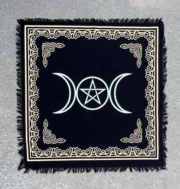 Altar Cloth Tarot Witchcraft Table Cloth Cover Wall Decor Art 24 X 24 Inches