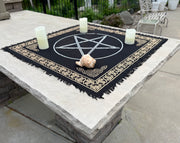 Altar Cloth Tarot Witchcraft Table Cloth Cover Wall Decor Wall Art 36 X 36 Inches