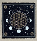 Altar Cloth Tarot Witchcraft Table Cloth Cover Wall Decor Wall Art 36 X 36 Inches