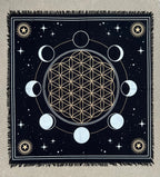 Altar Cloth Tarot Witchcraft Table Cloth Cover Wall Decor Wall Art 36 X 36 Inches