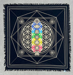 Altar Cloth Tarot Witchcraft Table Cloth Cover Wall Decor Wall Art 36 X 36 Inches - DharmaObjects